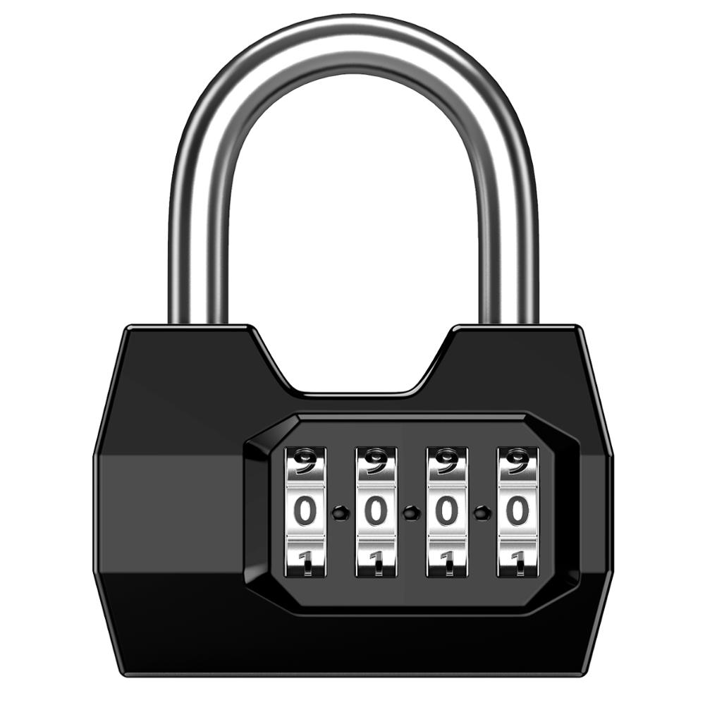 Smart Garden Gate Lock - Oria-コンビネーション南京錠,4桁のセキュリティロック,防水,セキュリティロック,屋外,ジム,安全コード