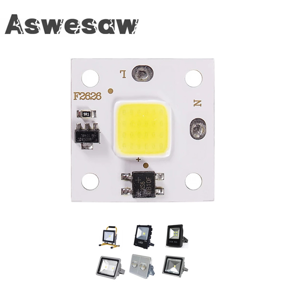 Smart Garden Led Lights - 220V LEDチップダイオードランプ,10w cobモジュール,屋外ガーデンライト,統合ライトビーズ,DIY照明