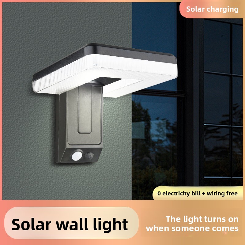 Smart Garden Led Lights - 新しいスマート屋外折りたたみソーラーウォールランプヨーロピアンスタイル照明モーションセンサーガーデンライトセキュリティライト