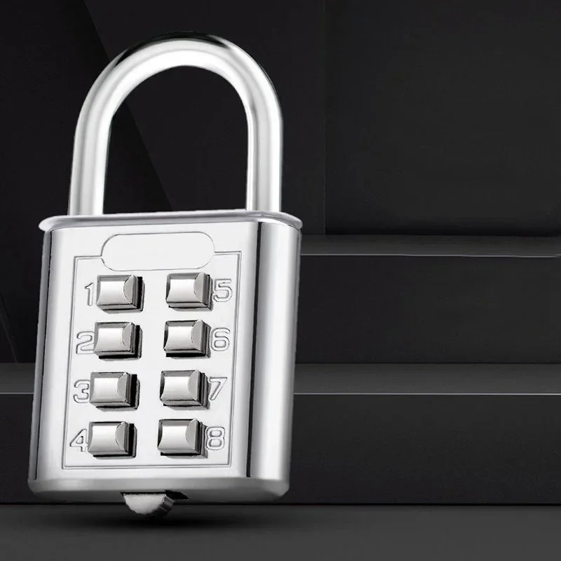 8 桁のパスワードコード屋外コンビネーション南京錠防水亜鉛合 - Smart Garden Gate Lock のレビューと価格