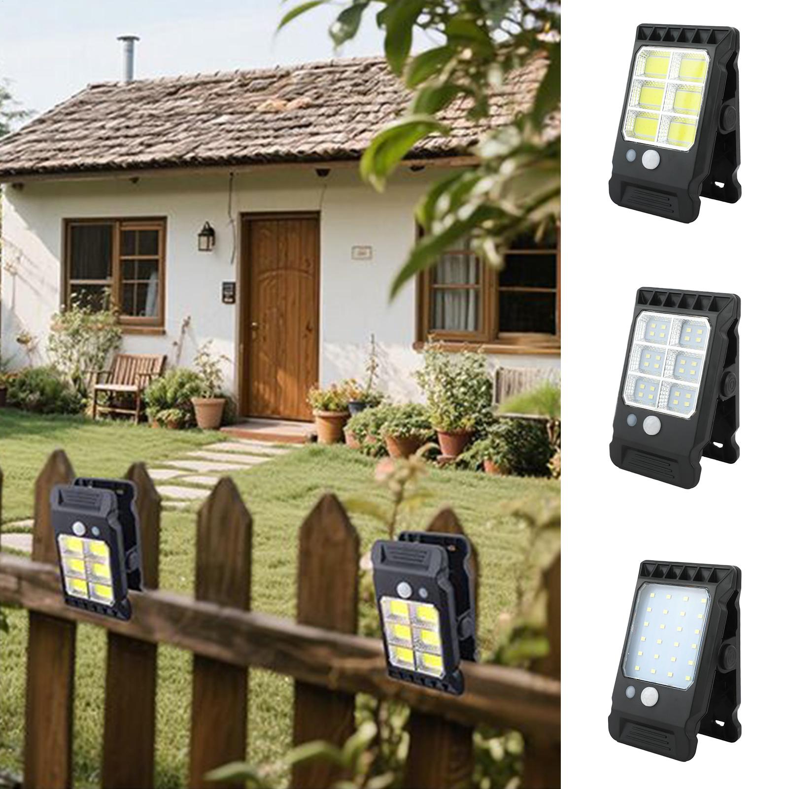 クリップソーラーライト屋外スマートセンサー屋外ライト3モード - Smart Garden Led Lights のレビューと価格