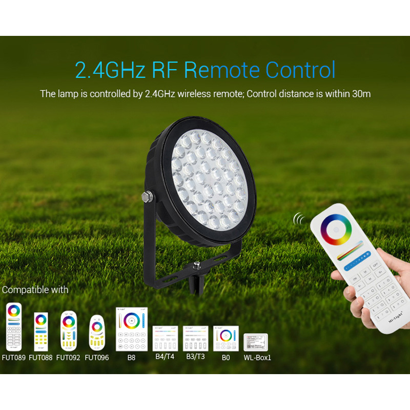 2100LM 25 ワット RGB CCT スマート屋外 L - Smart Garden Led Lights のレビューと価格