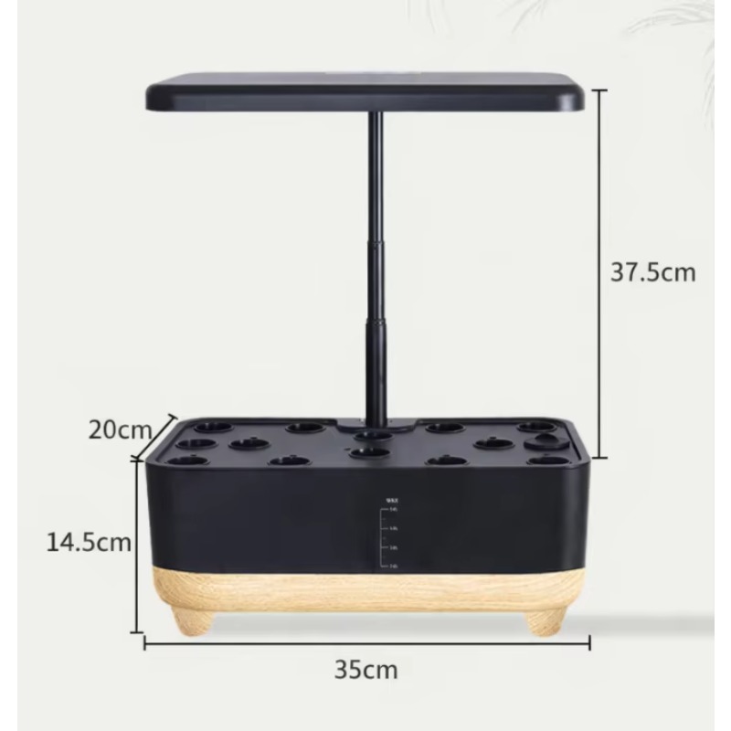 スマート室内水耕栽培ガーデン-5L水槽、家庭で新鮮な野菜やハ - Smart Garden Led Lights のレビューと価格