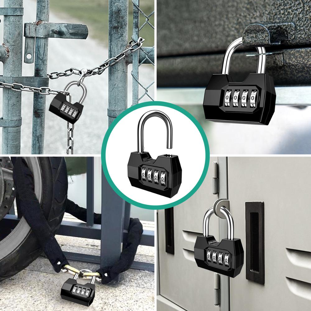 Oria-コンビネーション南京錠,4桁のセキュリティロック, - Smart Garden Gate Lock のレビューと価格