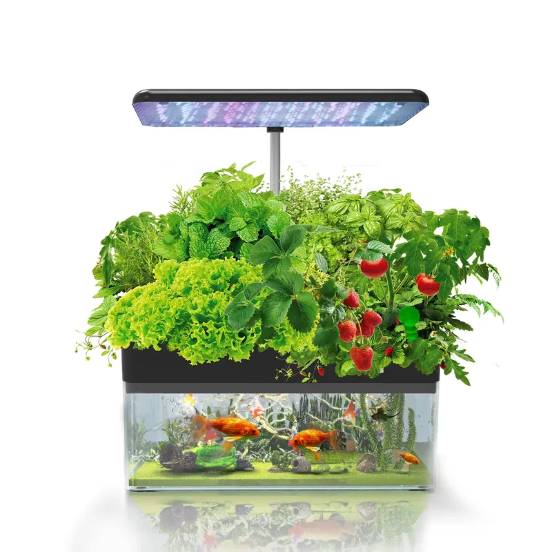 IGS-70ブランド 室内水耕栽培アクアポニックLED育成ラ - Smart Garden Led Lights のレビューと価格