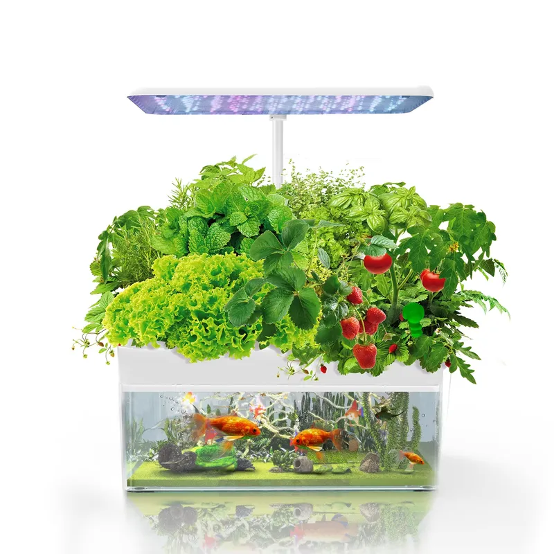 IGS-70ブランド 室内水耕栽培アクアポニックLED育成ラ - Smart Garden Led Lights のレビューと価格