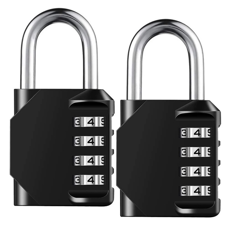 屋外用セキュリティコンビネーション南京錠、1個入り高耐久防水 - Smart Garden Gate Lock のレビューと価格