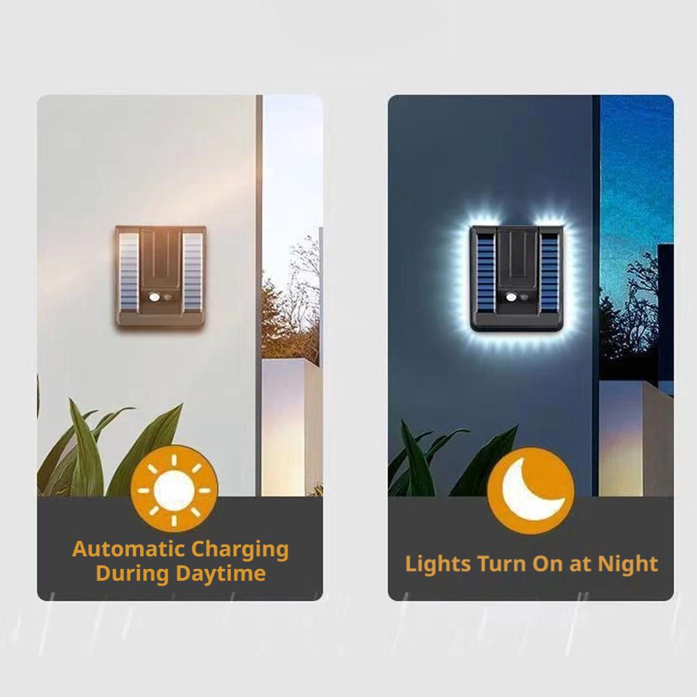 折りたたみ式LED 120 °   ソーラーライト 3 モー - Smart Zen Garden のレビューと価格
