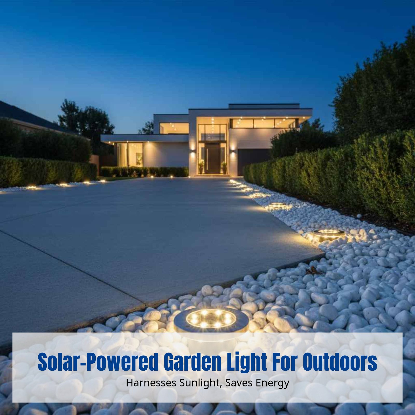 ソーラーグラウンドライト、LED芝生ライト、屋外防水景観装飾 - Smart Garden Led Lights のレビューと価格