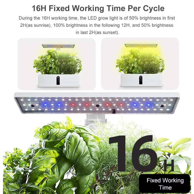 9ポッドスマート水耕栽培システム 室内ガーデンキット 自動タ - Smart Garden Led Lights のレビューと価格