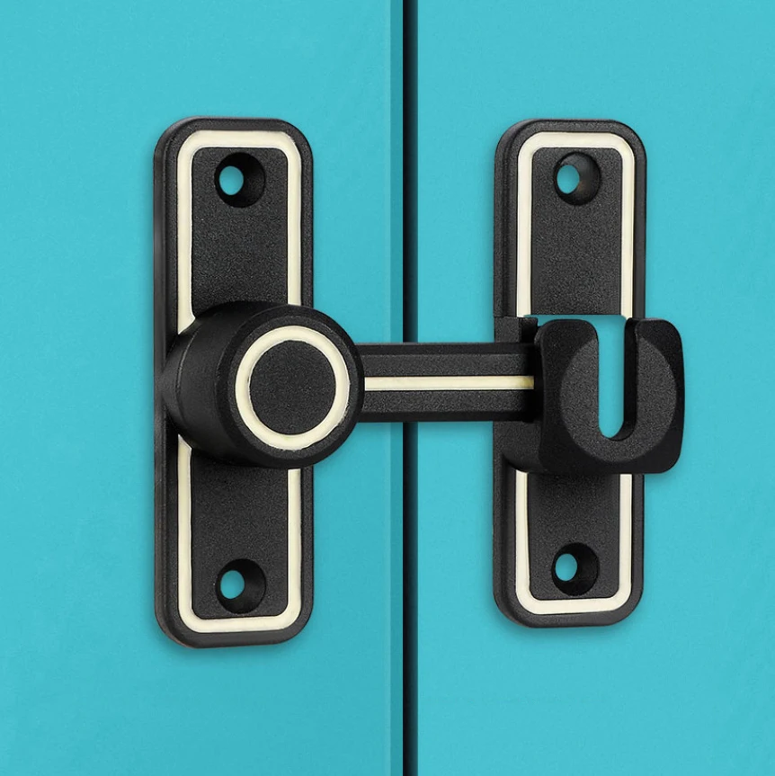 照明納屋ドアラッチロック、スライドロック、90度直角、バスル - Smart Garden Gate Lock のレビューと価格
