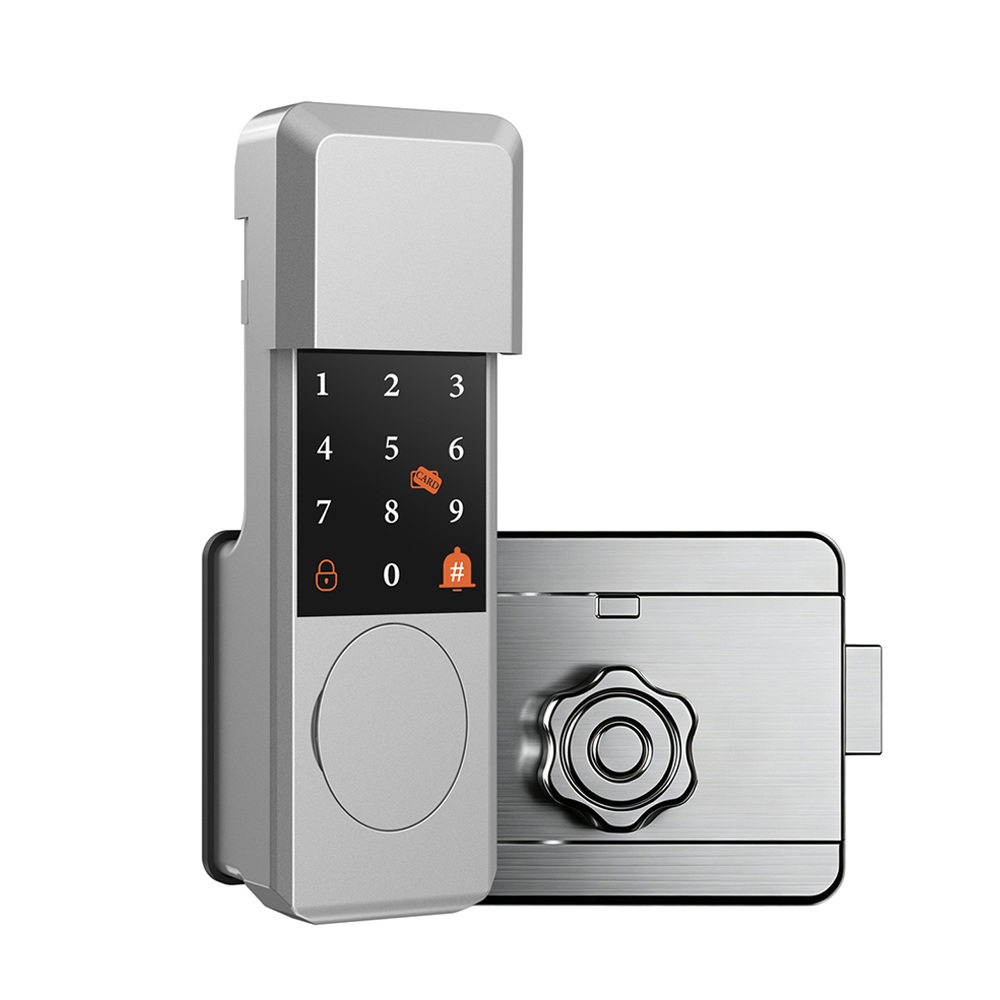 IP66防水スマートドアロック Tuya Wifi 指紋認証 - Smart Garden Gate Lock のレビューと価格