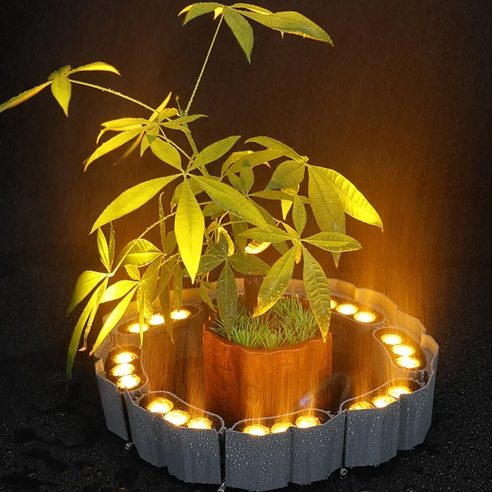 カラフルなアルミニウム製LEDツリーハグランプ、屋外用、IP - Smart Garden Led Lights のレビューと価格