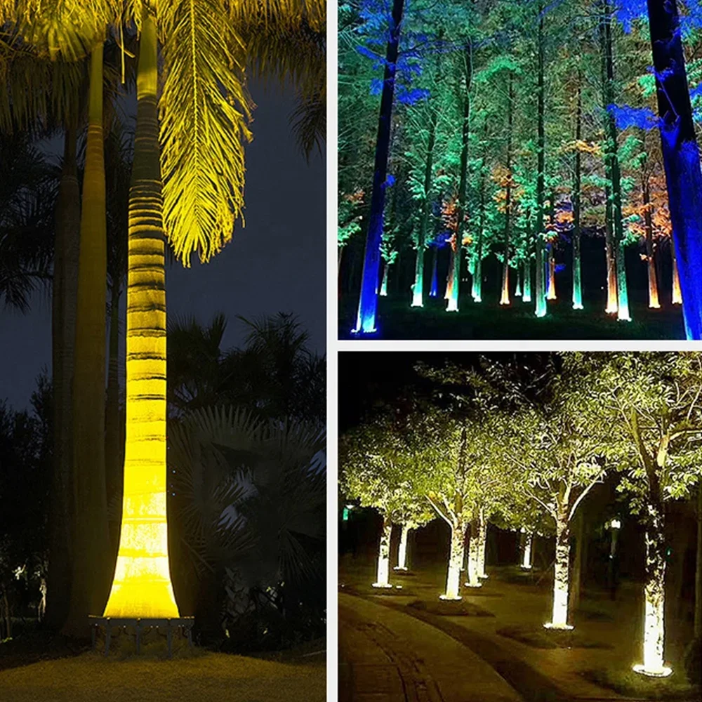 カラフルなアルミニウム製LEDツリーハグランプ、屋外用、IP - Smart Garden Led Lights のレビューと価格