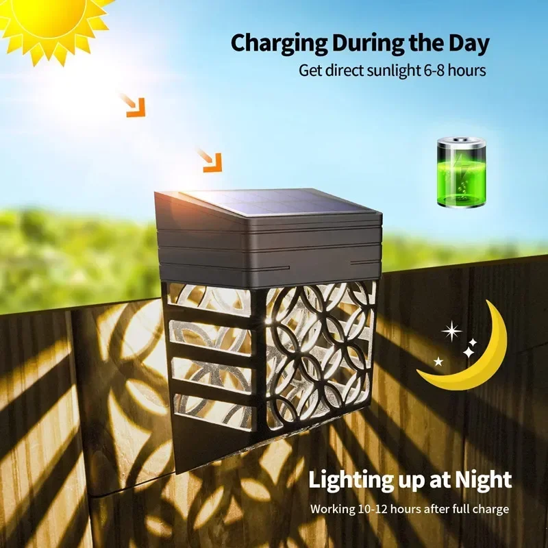 ソーラーライト IP65 防水風景ウォールウォッシャーライト - Smart Garden Led Lights のレビューと価格