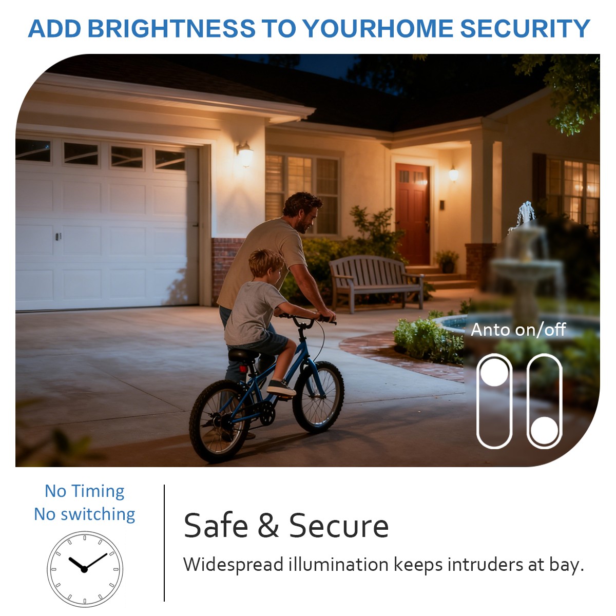 10個入り 自動オンオフセンサー電球 LED E27 B22 - Smart Garden Led Lights のレビューと価格