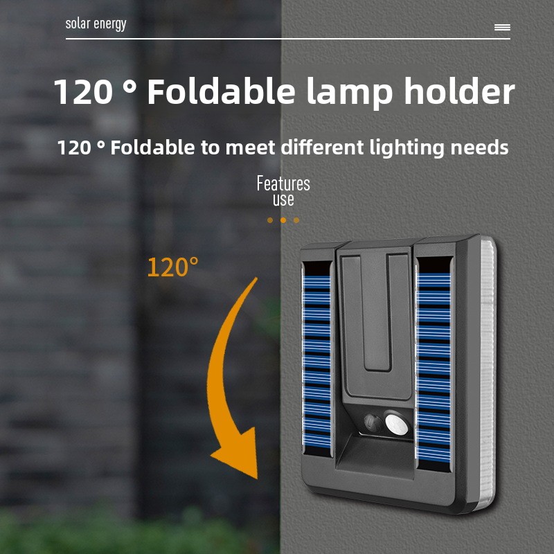 新しいスマート屋外折りたたみソーラーウォールランプヨーロピア - Smart Garden Led Lights のレビューと価格